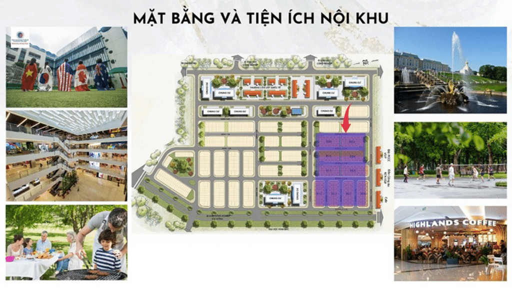Mặt bằng tiện ích nội khu